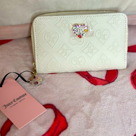 Juicy Couture Handbags - Juicy Couture Glitz Out Multi Compartment Bifold Wallet - Crystal New
